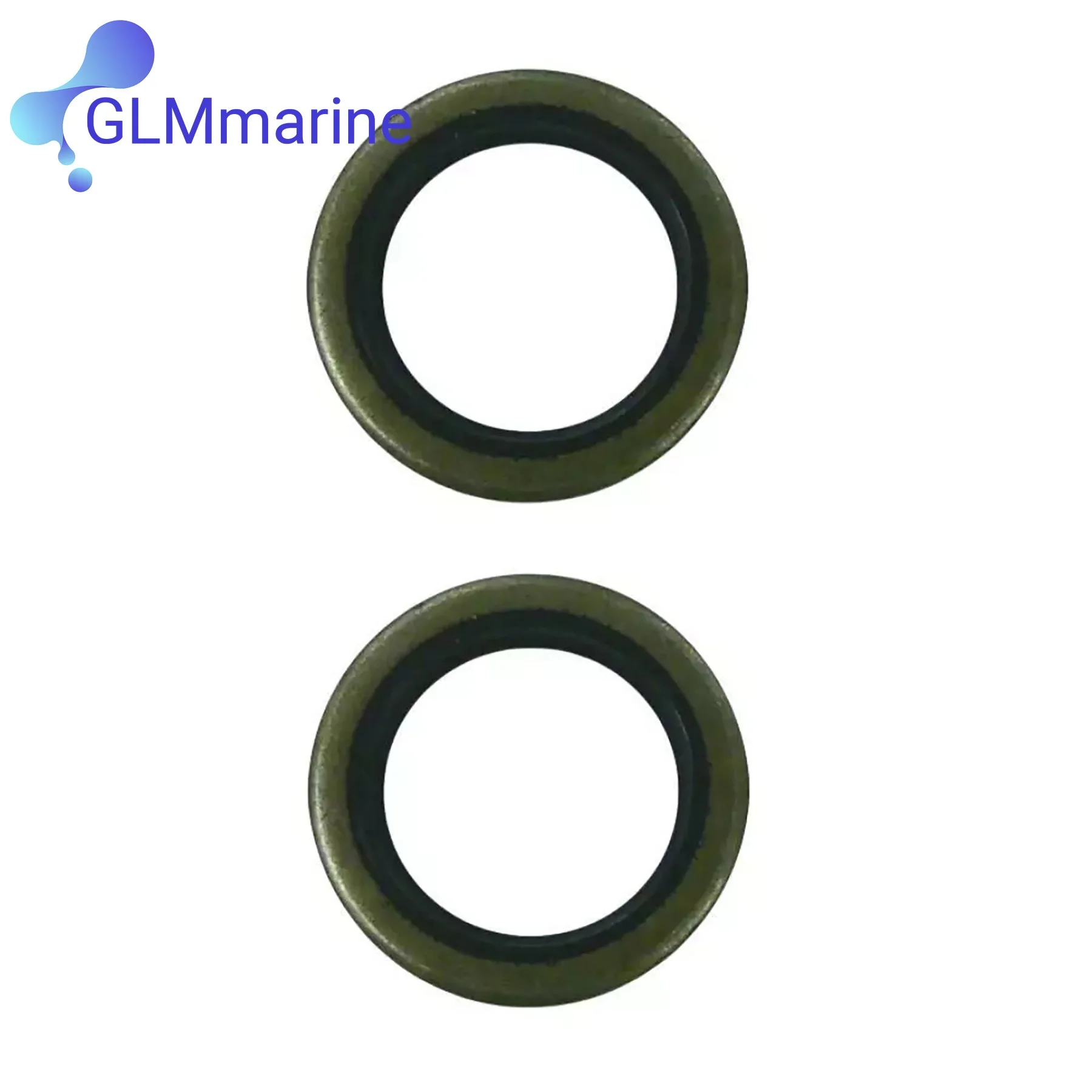 2Pcs Oil Seal 320862 for OMC Stern Drive 3.0L 3.8L 4.3L 5.0L 5.7L 5.8L 7.5L V6 V8 1982-1992 Engine 85130 18-2002 18-2077