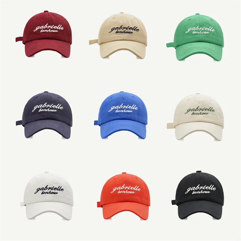 Cheap Wholesale All-match Lady Girls Boys Sun Baseball Caps Hats Travel Outdoor Shopping Dress Students Men Women Snapback Hat