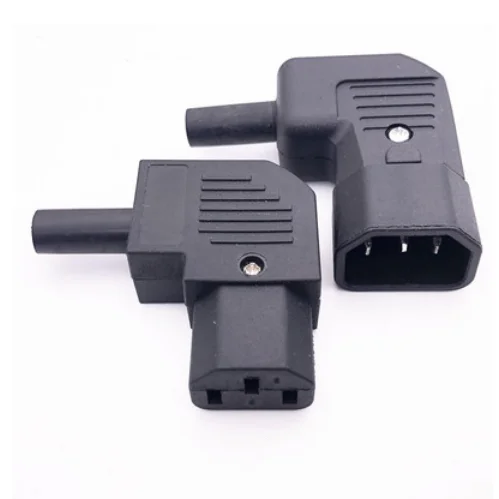 

AC power socket 10A 250V elbow character socket male head female head butt plug DIY power cord plug