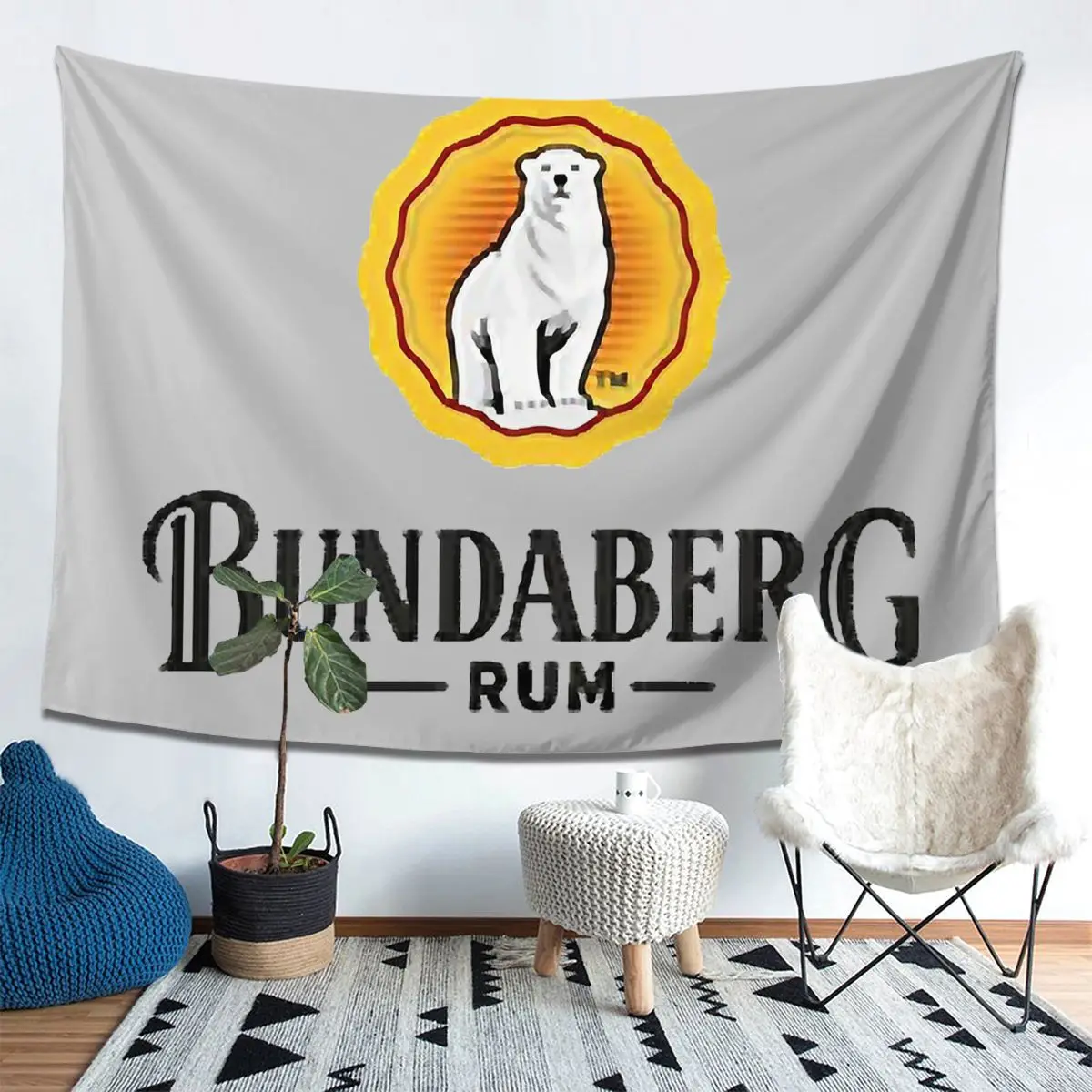 

Bundaberg Ром Гобелен Декор Искусство Эстетические Гобелены для Гостиной Спальни Домашняя Настенная Ткань Настенный Гобелен