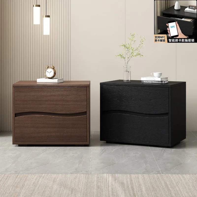 Modern Luxury Nightstand Storage Nordic Vintage Aesthetic Trendy Display Nightstand Muebles Para Dormitorio Bedroom Furniture