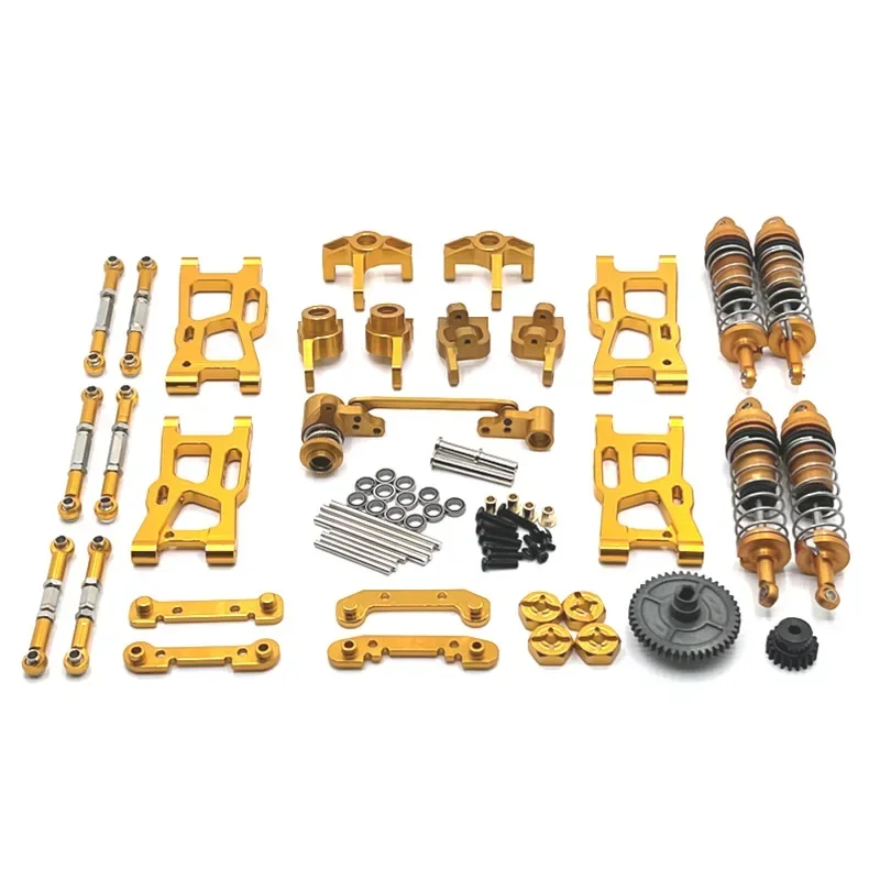 WLtoys 124007 124017 124019 144001 RIaarIo XDKJ-001 XDKJ-006 AM-X12 RC Car Parts Metal Upgrade and Modification Accessories