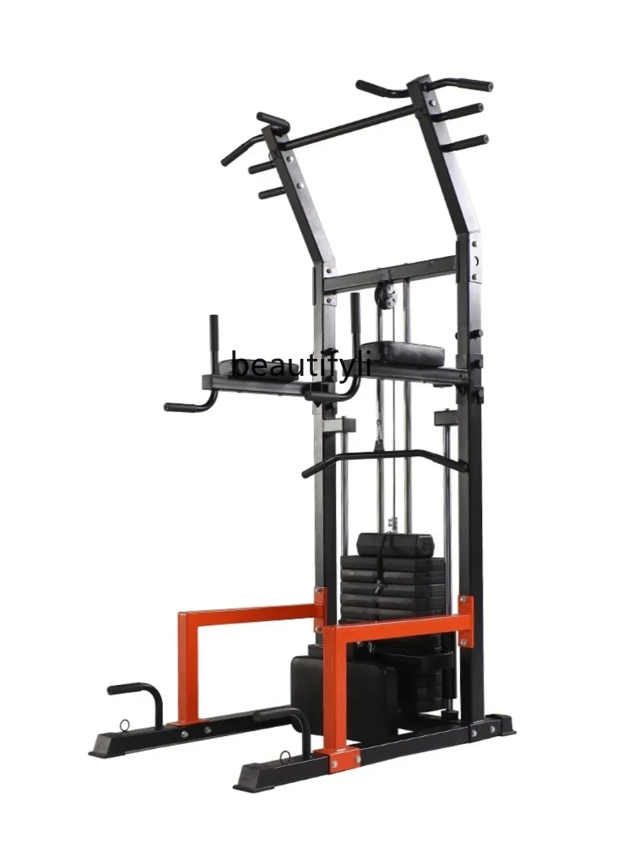 Auxiliary pull-up trainer Household multi-function single parallel bar arm flexion and extension fitness equipment