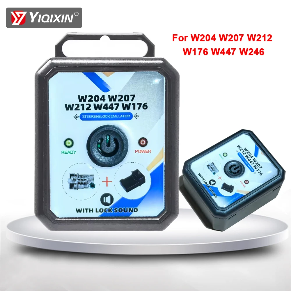 For Mercedes Benz W204 W207 W212 W176 W447 W246 ESL/ELV Steering Lock Simulator Emulator Without Sound Work With Key Programmer