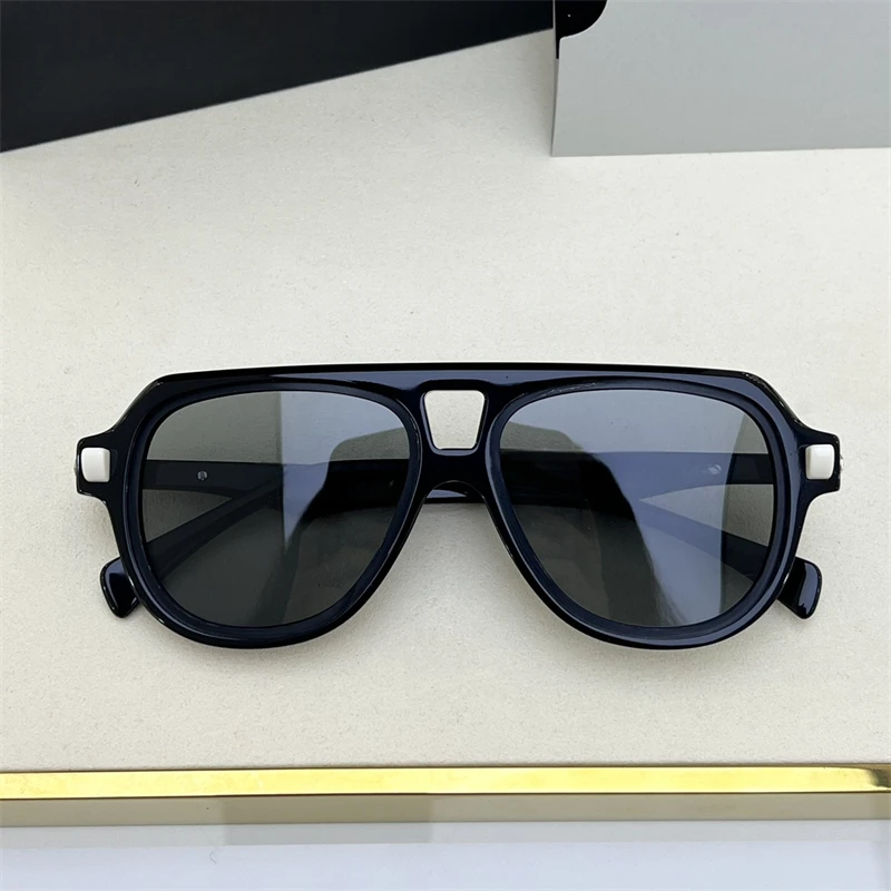 

Maske Q4 Luxury Brand Male Sunglasses for Women Fashion Pilot Style UV400 Retro Vintage Acetate Female Sunglasses Shades