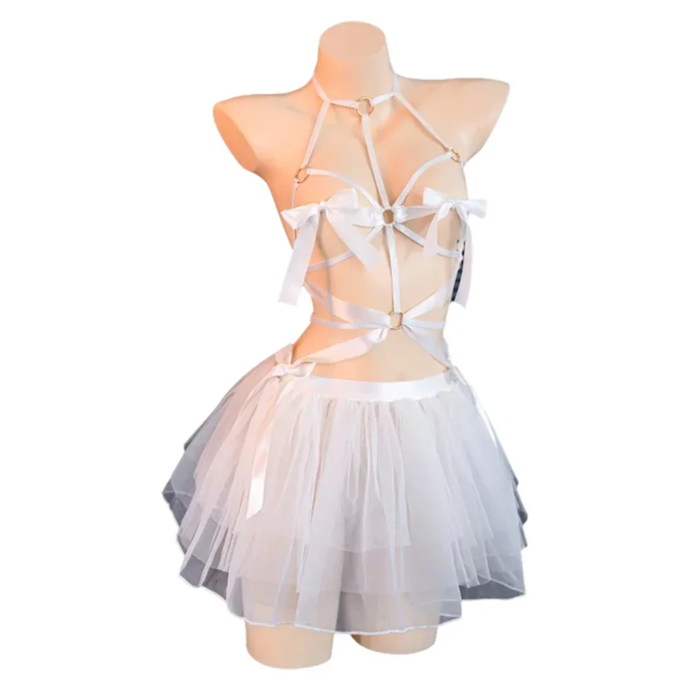 

Сексуальные сетчатые чулки с открытой промежностью для женщин, эротическое белье, сексуальный бюстгальтер с вырезами, боди, женское сексуальное порно, нижнее белье