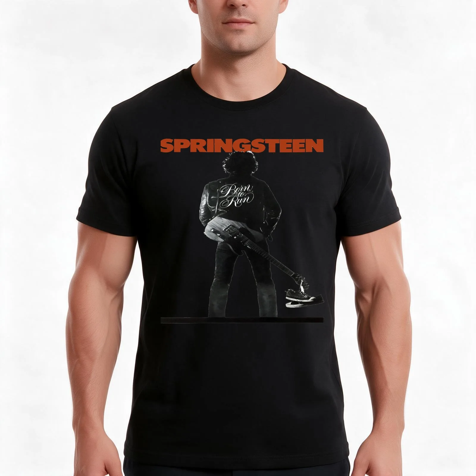 Movie Men Woman American Singer Songwriter Bruce Band Awesome First Day T-Shirt, Summer Casual Cotton Tee, Vintage Graphic Print