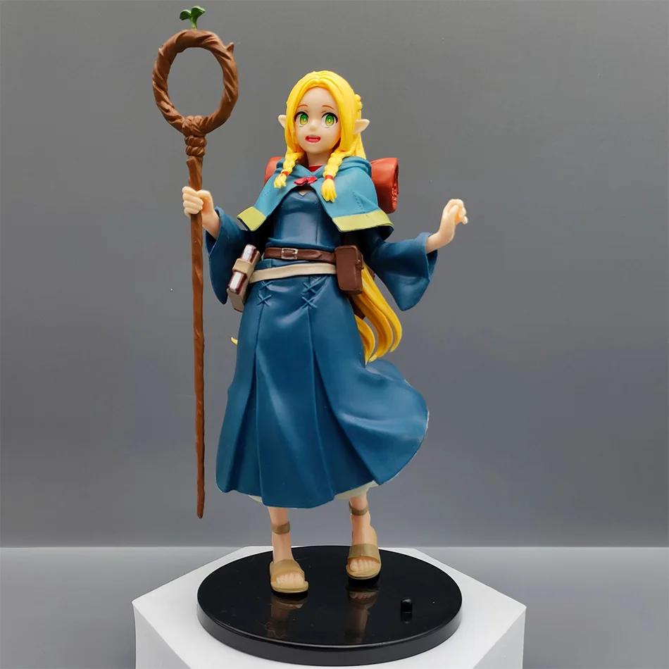 17CM Anime Dungeon Meshi Marcille Donato Figure Standing Delicious in Dungeon PVC Model Toy Gift Action Figure Doll In Stock