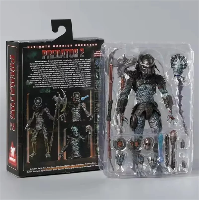 

Коллекционная фигурка NECA Alien vs Predator 2: Ультимативный Воин-Хищник, реплика Ксеноморфа, модель игрушки в подарок
