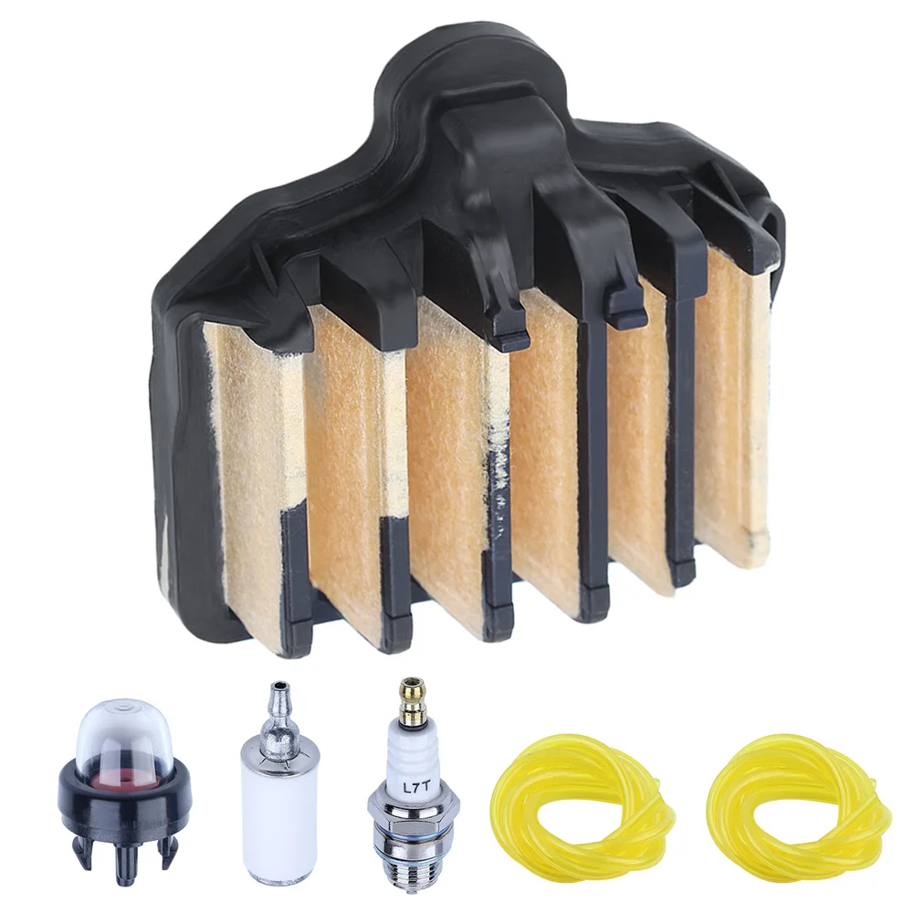 

Air Filter Kit For Poulan PP5020AV 575296301 Chainsaw Replace Parts Fuel Filter Primer Bulb Spark Plug Fuel Line Accessories