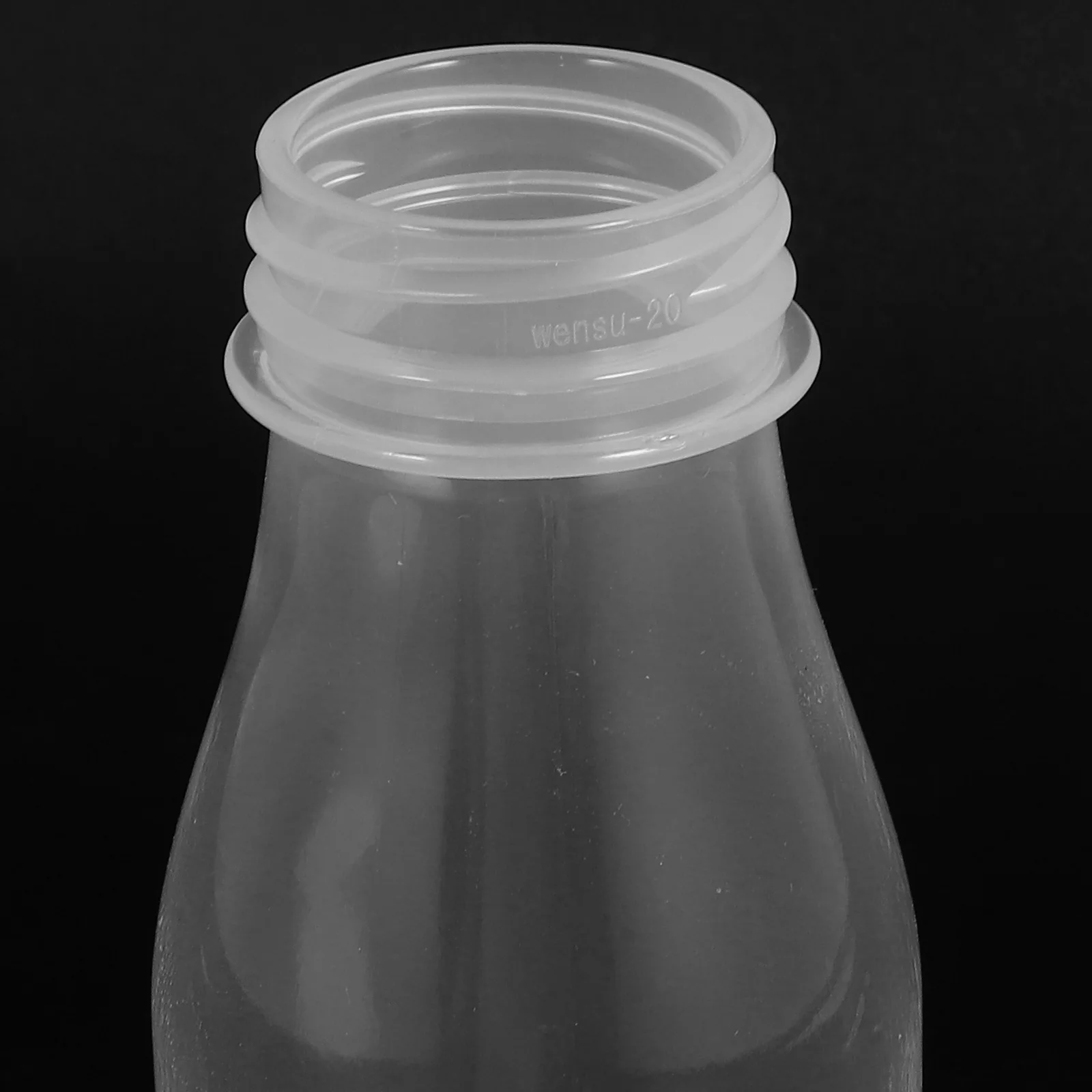 

6pcs Clear Juice 200Ml Reusable Leakproof Beverage Portable Empty Milk Bottles For Drinks Yogurt Cold Beverage Transparent Juice