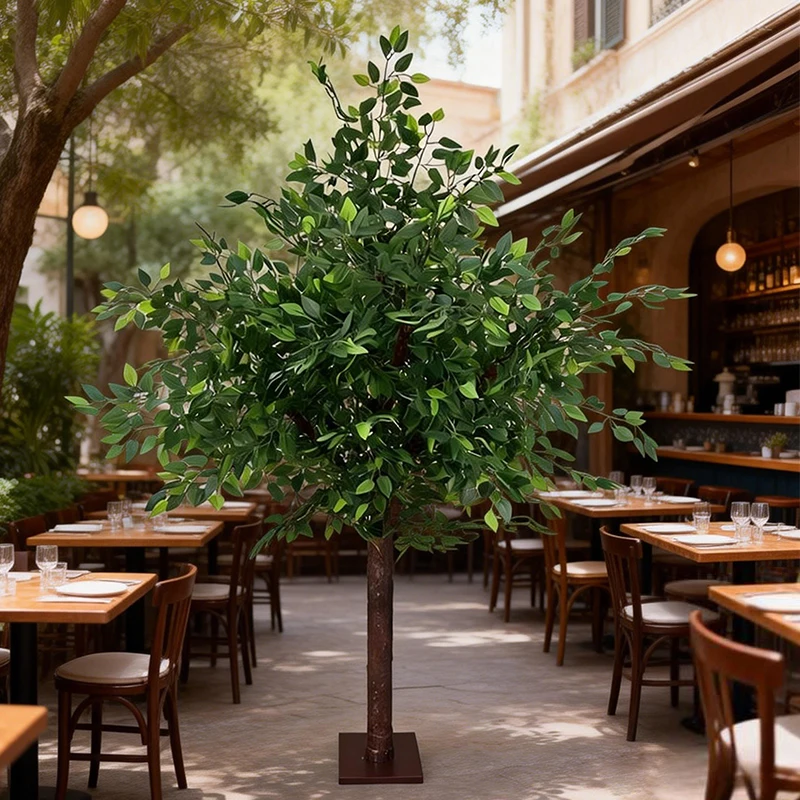 

Artificial white cherry blossom tree, indoor decorative plant wedding favor popular window display artificial peach blossom tree