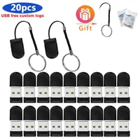 20pcs/lot pen drive 2.0 usb flash drive 4GB 8GB usb memoria stick 64GB 32GB pendrive photography free custom logo mini usb gift