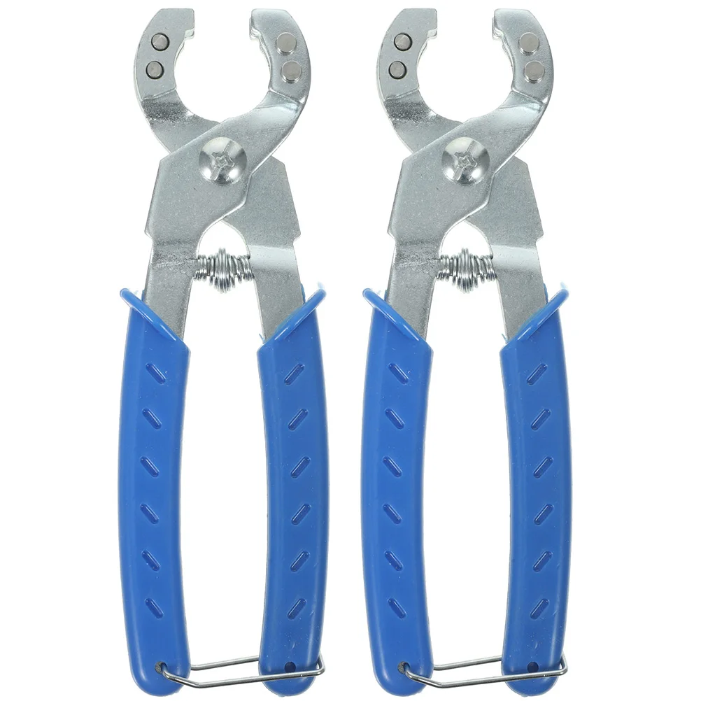 

2Pcs Installation Plier Cage Building Tool Wire Clip Plier Poultry Cage Fasten Rabbit Chicken Dog Fencing Straight Ring Tool