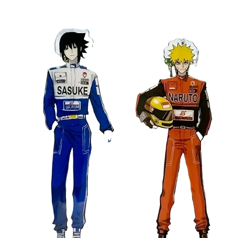 10cm/3.93in naruto sasuke anime acrílico placas de pé dos desenhos animados periféricos criatividade acessórios mesa ornamentos brinquedo presentes