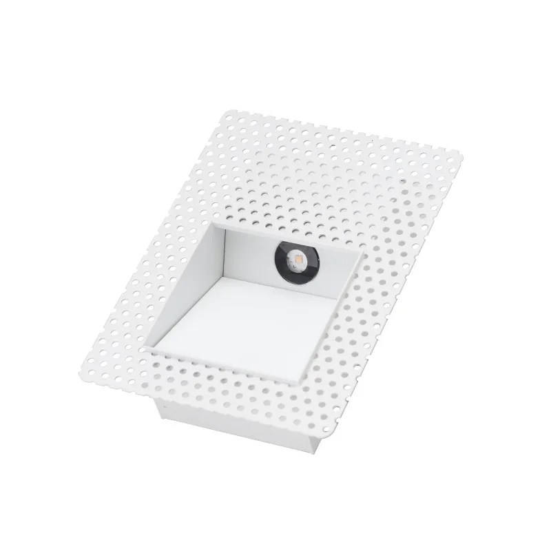Borderless LED floor lamp, embedded motion-sensing floor lamp for corners, hotel steps, stairs, COB hallway light - view 4