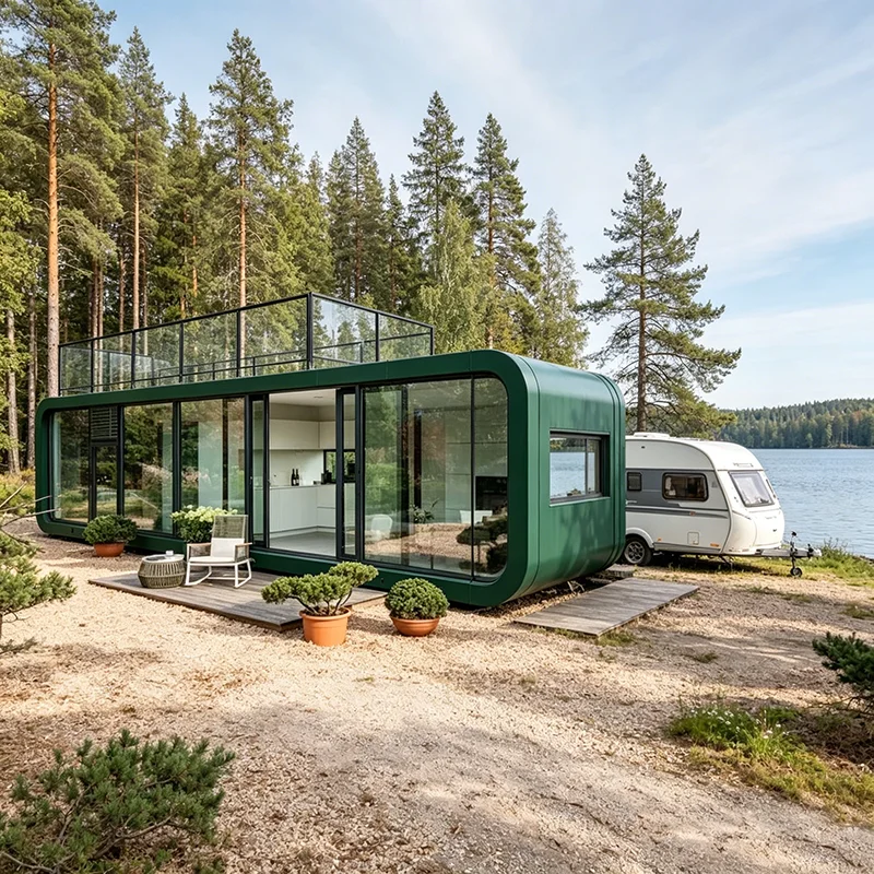 Salt‑Proof Foldable Expandable Container House Anti‑corrosion Insulated Modular Home For Coastal Seaside Regions Export