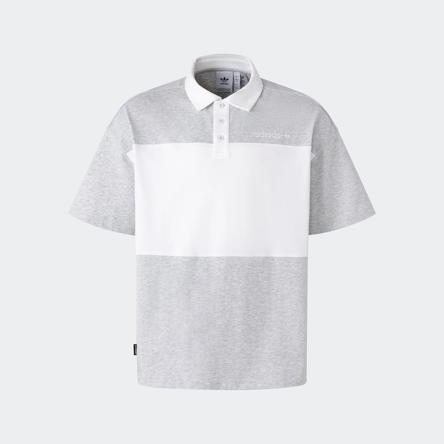 

Adidas Официальная мужская дышащая модная простая рубашка поло с тремя полосками JM7282