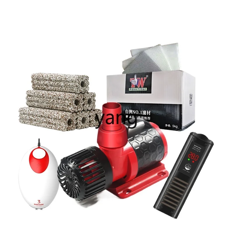 LMM arowana tank opening package variable frequency water pump heating rod AC and DC intelligent filter material
