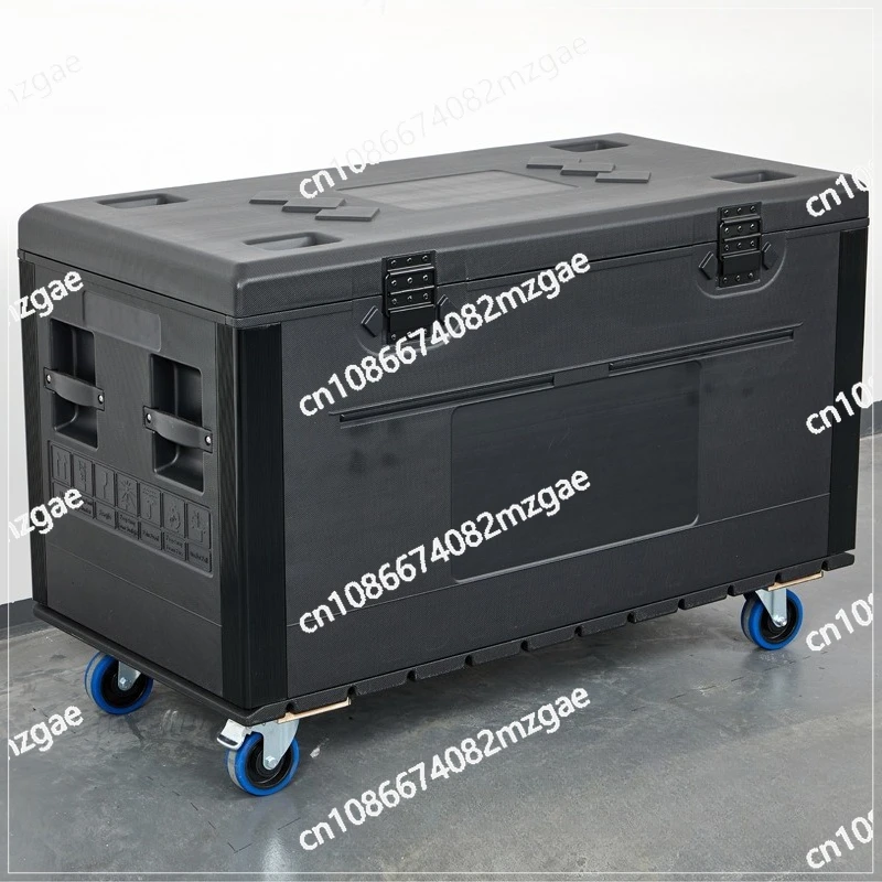 Large PE plastic wire spare box Stage outdoor waterproof performance equipment rental Screen weekly transfer box