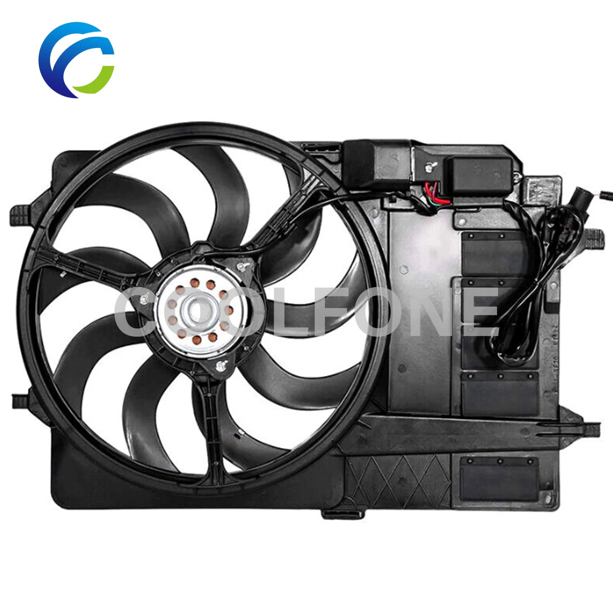 Radiator Electric Cooling Fan ASSY for BMW MINI R53 R50 R52 W10 W11 17117541092