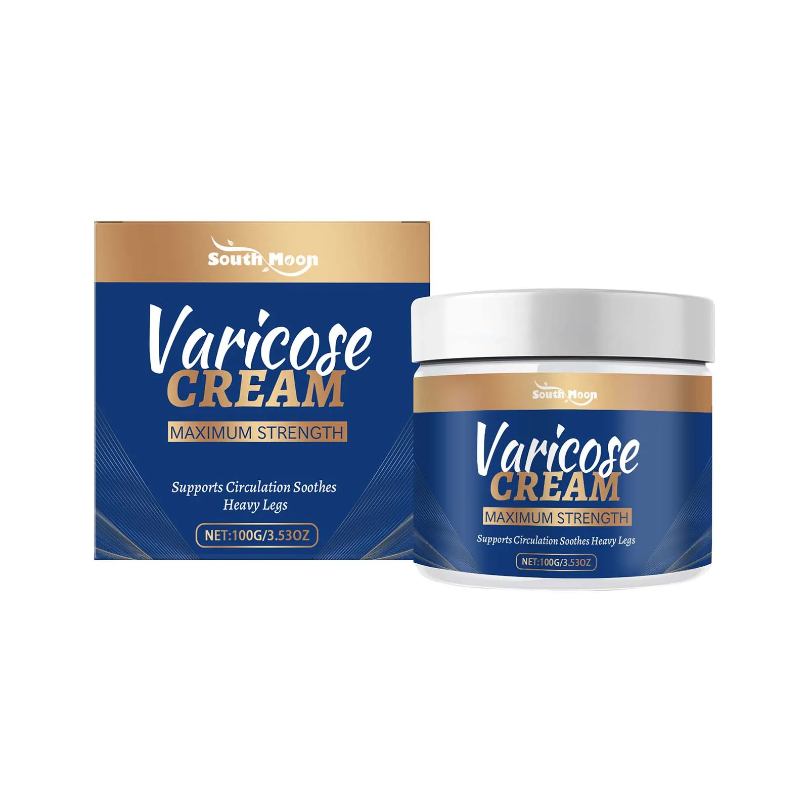 Varicose Vein Leg Care Cream Nourishes and Protects Legs, Promotes Comfortable Care and Blood  External Application Care Cream