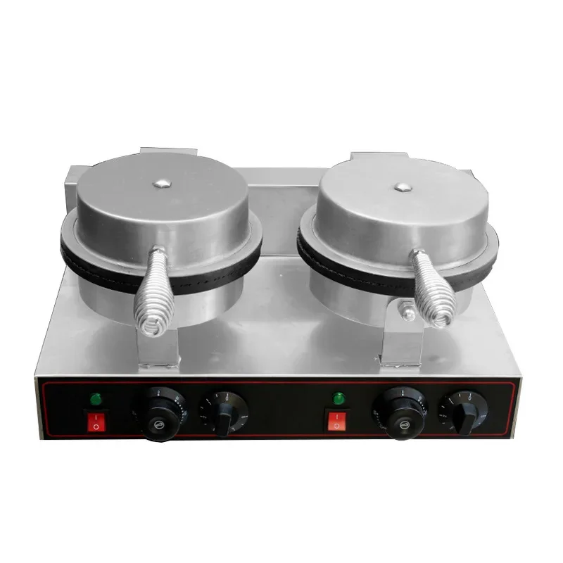 Double-head ice cream leather Electromechanical ice cream leather machine Round ice cream leather machine Commercial