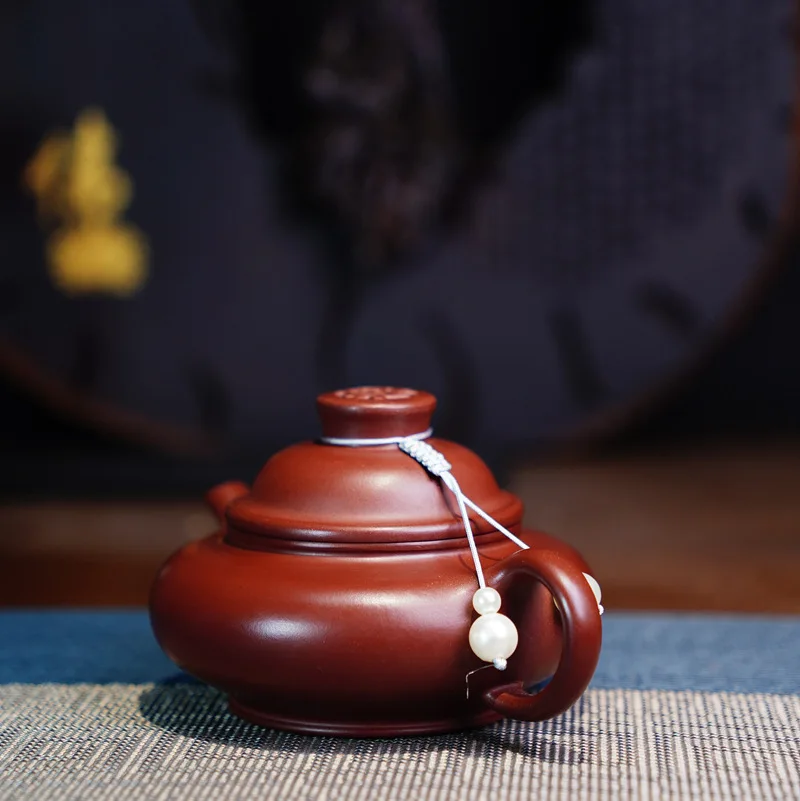 150ml Chinese Yixing Purple Clay Teapots Famous Handmade Tea Pot Raw Ore Green Mud Kettle Authentic Zisha Tea Set Gifts