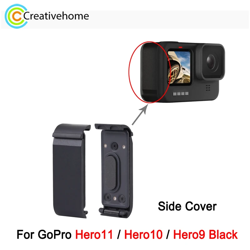 

Replacement Metal Side Cover For GoPro Hero11 / HERO10 / HERO9 Black Action Camera Repair Spare Part