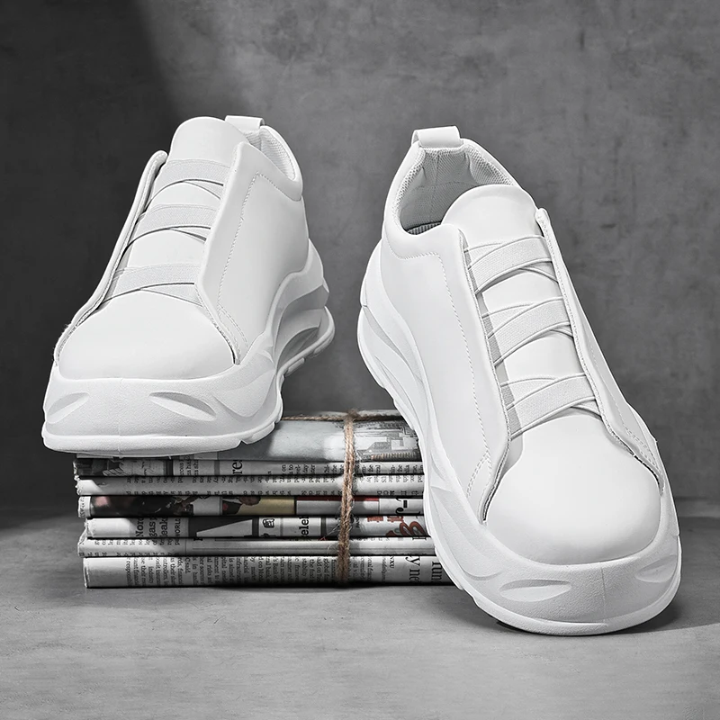 Zapatos informales a la moda para Hombre, Zapatillas de deporte de diseñador para Hombre, zapatos cómodos de suela gruesa para caminar al aire libre, Zapatillas para Hombre Tenis Masculino