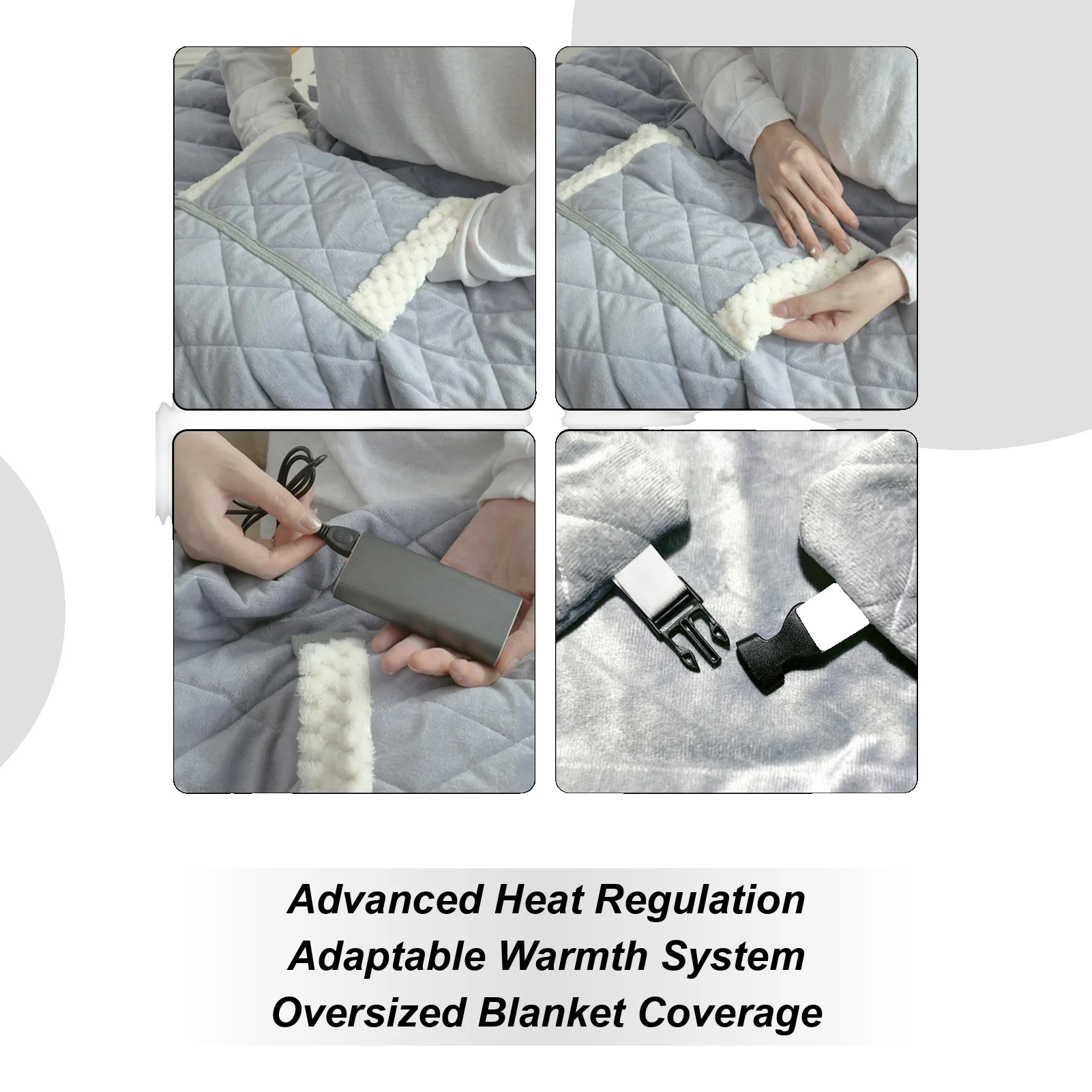 

USB Electric Heating Blanket 70x100cm Home Office Nap Heating Blanket Cover Multi-Purpose Electric Blanket For Desk Dorm