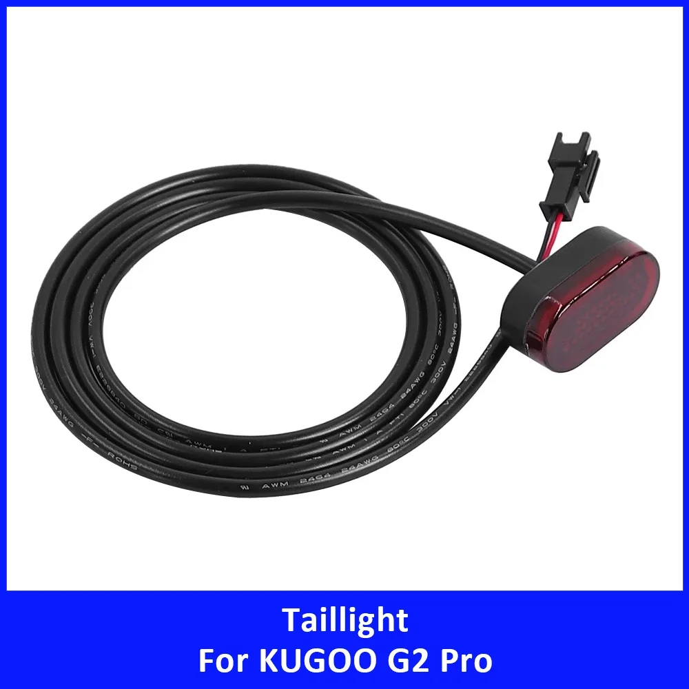 

Rear Fender Taillight for KUGOO G2 Pro Electric Scooter Brake Warning Light Rear Mudguard Tail Lamp Replacement Part Accessories