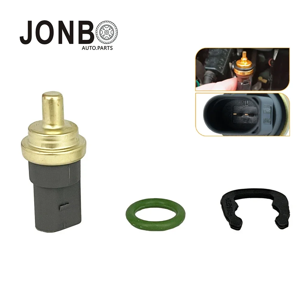 JONBO NEW 06A919501A Coolant Temperature Sensor For Skoda Audi A1 A2 A3 A4 A5 A6 A7 A8 Q3 Q5 Q7 TT R8 VW Jetta Golf Passat Seat