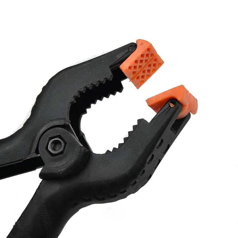 10er-Pack PVC-Federklemmen, robuste Halteklammern für Holzarbeiten, Fotografie, Bastelarbeiten, Hintergrundständer und Heimwerkerprojekte, 2 Zoll. – Detail 8