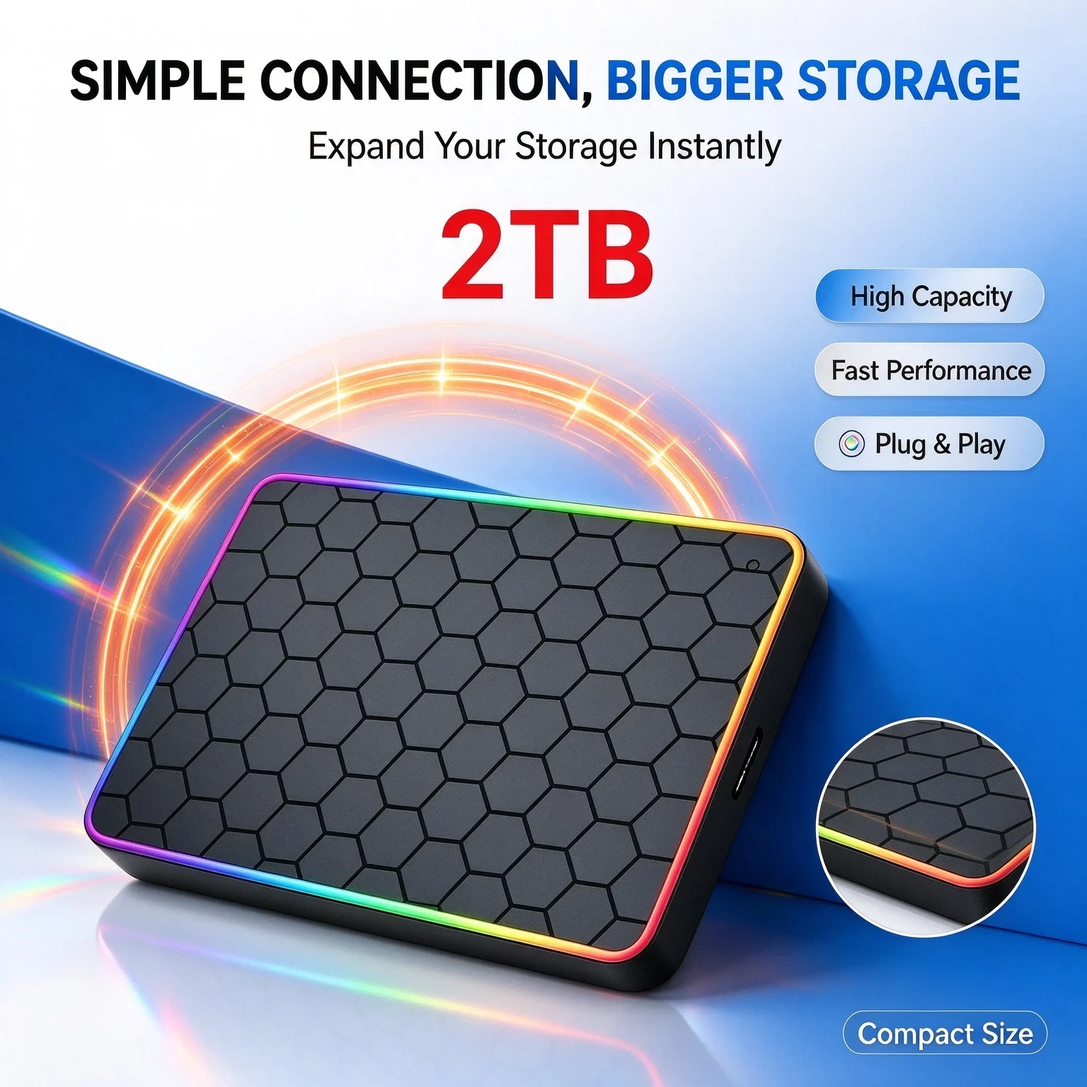 A3 Series Solid State Disk SSD 500GB 1TB 2TB 4TB High Speed Internal HDD Hard Drive For Laptop Desktop Fast Backup