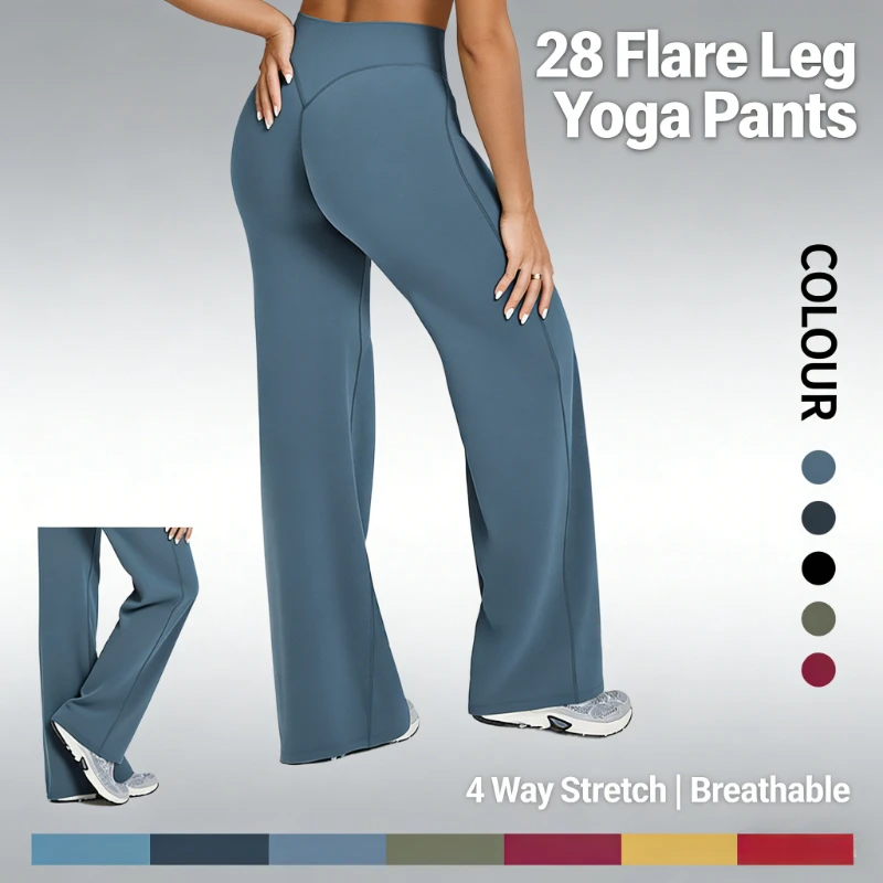 

Женские мягкие прямые брюки для фитнеса с эффектом второй кожи, ультрамягкие леггинсы со средней посадкой для йоги, спортзала, пилатеса, бега