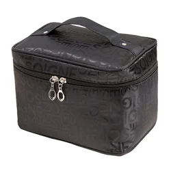 Big Size Women Cosmetic Bag Letter Large capacity multi-function zipper Makeup Bag Ladies Fashion Neceser Maquillaje ZDH012