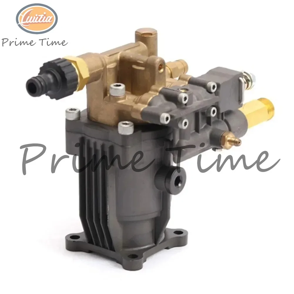 1/2'' 3/4'' 8.3LPM~9LPM P180 Plunger Pump Copper Swashplate Pump Washer Accessories Gasoline Power Parts Car Wash Pump Head