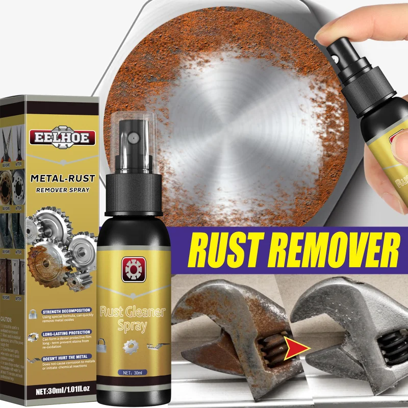 

110ML Car Rust Remover Spray Automotive Wheel Rim Metal Parts Anti-rust Car Wash Maintenance Multi-Purpose Rust Cleaning Agent