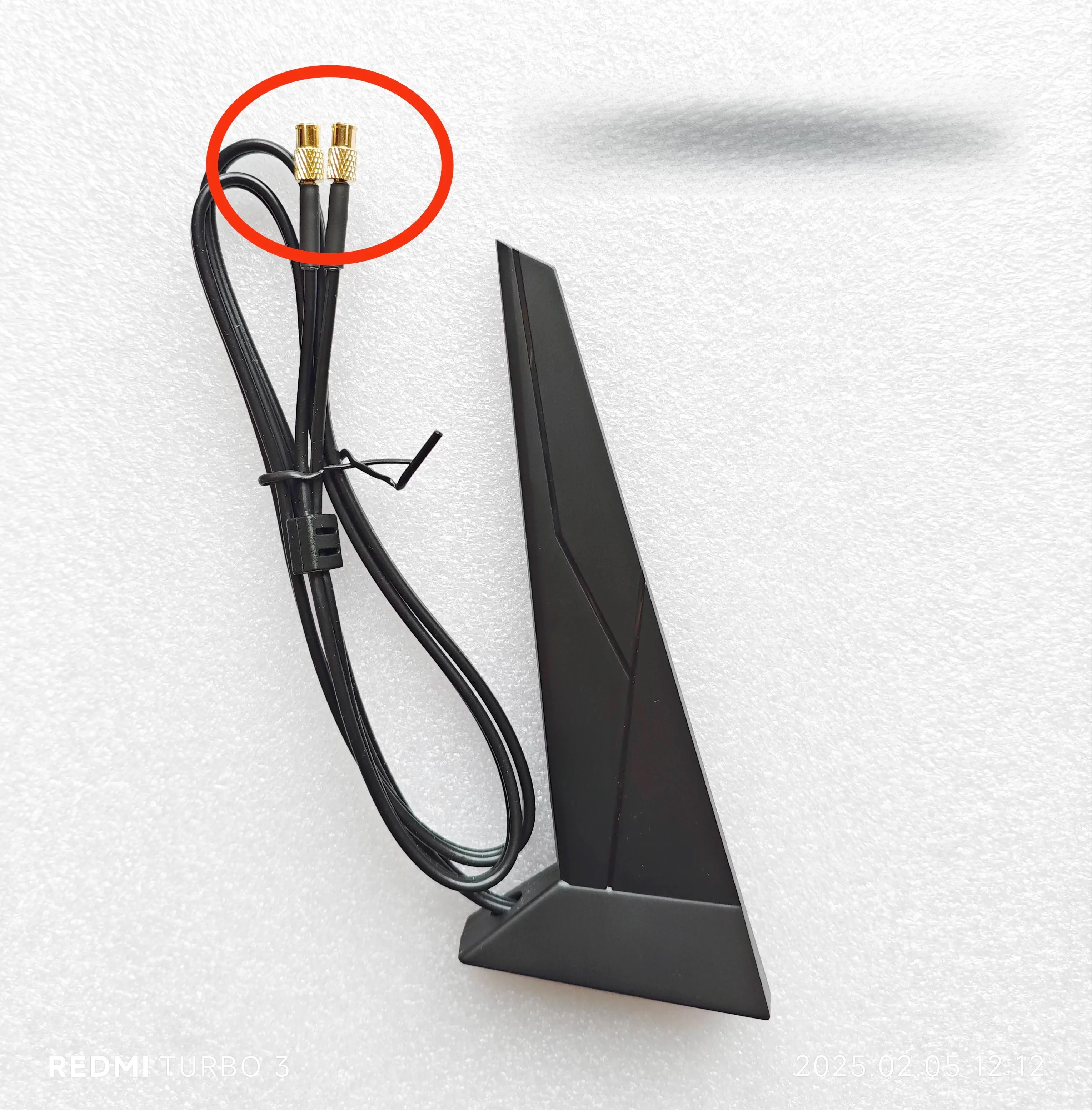 

Для MSI x870 b850 z890 WI-FI7 Антенна с быстрым подключением, не резьбовой интерфейс SMA