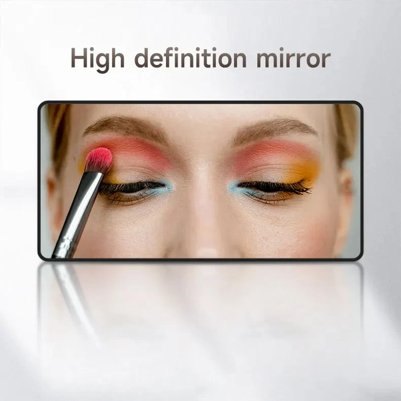 Tragbare Auto Make-Up Spiegel Universal Auto Innenspiegel Auto Sonnenschutz Visier HD Spiegel Für Mädchen Frauen Auto Zubehör – Detail 3