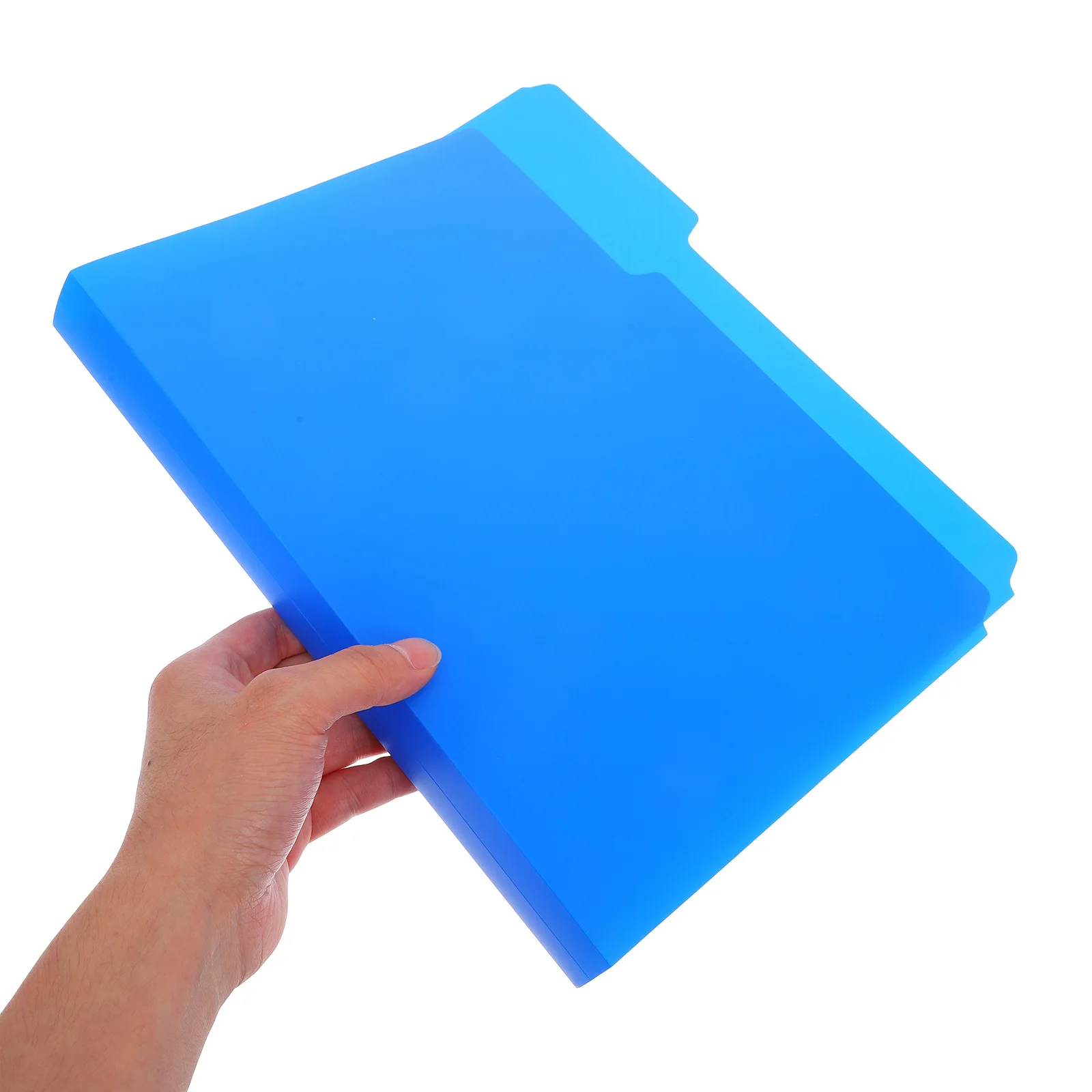 6 قطع من مجلدات الملفات البلاستيكية متعددة الألوان لتنظيم وحماية المستندات المهمة والمجلدات الملونة والمجلدات البلاستيكية