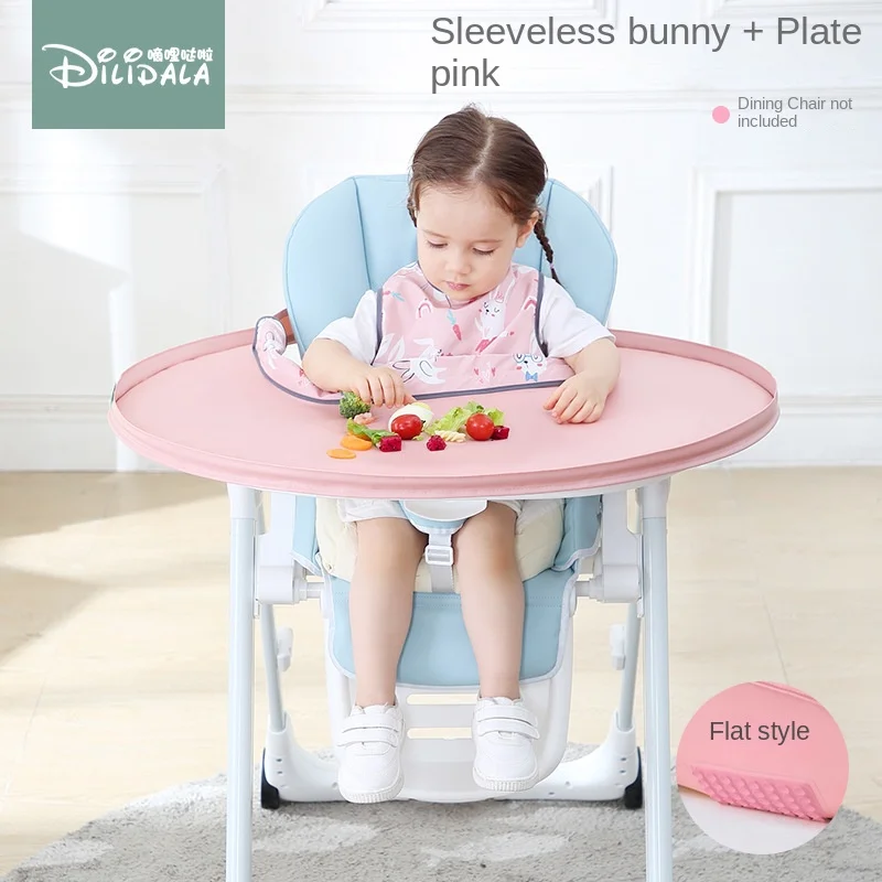 Baby eating artifact eating placemats children learn to eat anti-dirty dining tables and chairs cushions feeding bibs.