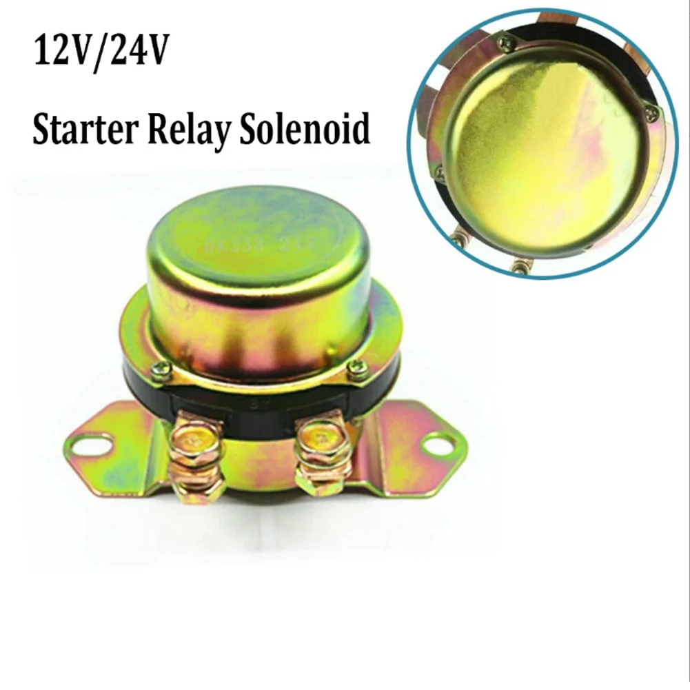 12V 24V 300A Solenoid Switch for Starter Motor Activation in For Golf Carts Electric Utility Vehicles and Work Machines