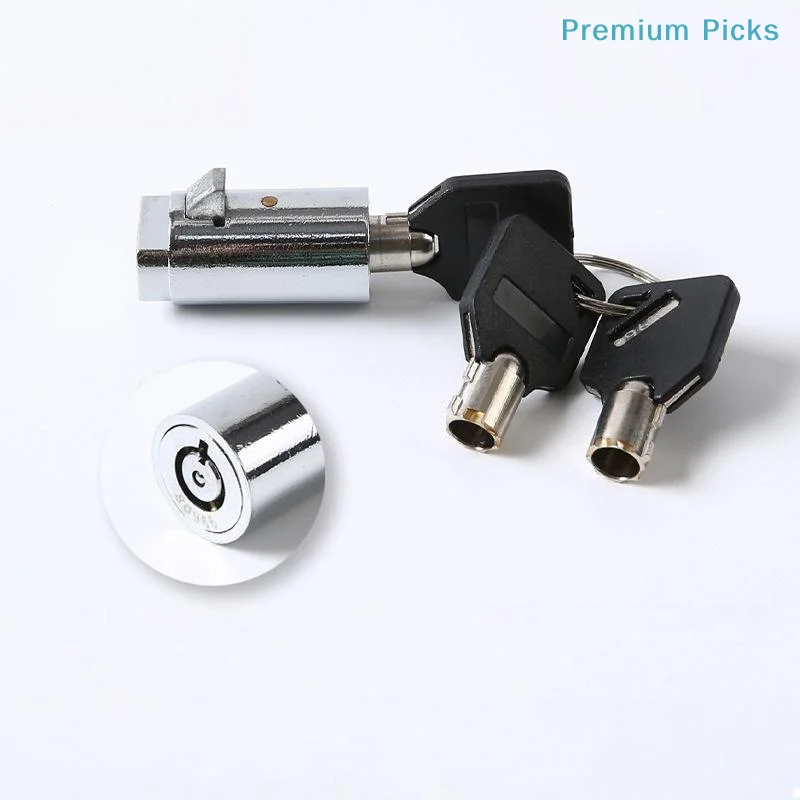 portable1 Set Keyed Alike System With Durable Tubular Keyway Design Universal Vending Machine Security Lock Kit