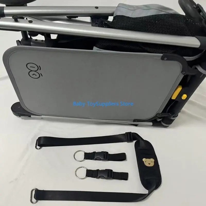 خطاف ملحق لعربات الأطفال من البوليستر المتين R1WF لتنظيم عربة الأطفال وسلامتها
