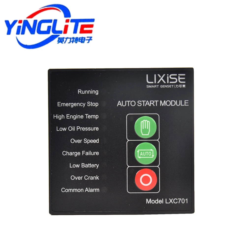 

Lixise LXC701 Diesel Generator Controller LXC706 Self-starting Control Panel Module