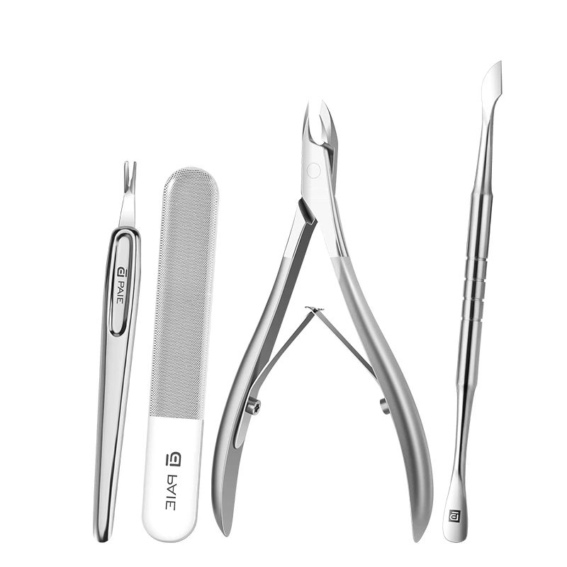 2024 Hot Sale Manicure&Pedicure Tools Professional Dead Skin Scissors Set Sharp and Durable Cuticle Nippers Manicure Steel Push