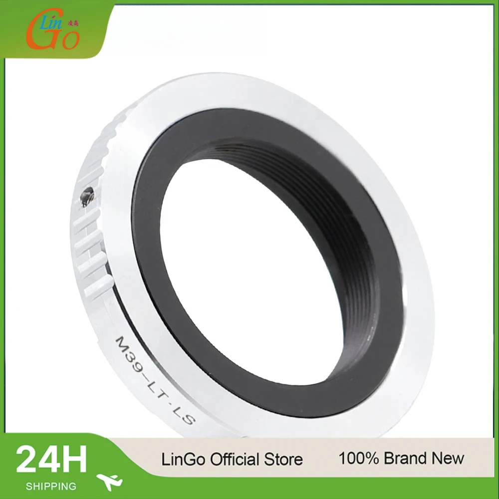 Anillo adaptador LinGo L39-LT para lentes de tornillo Leica M39 de 39 mm a cámaras Leica T, LT, TL2, SL, CL, m10-p, Panasonic S1, S1H/R, S5, Sigma fp