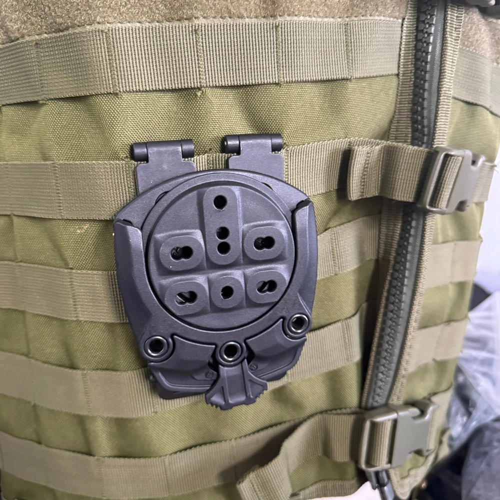 Schnellmontagesystem für Holster, Magazintaschen und taktische Ausrüstungszubehörteile – Detail 17